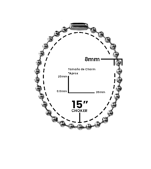 Collar de Bolas 8mm - Que Color?